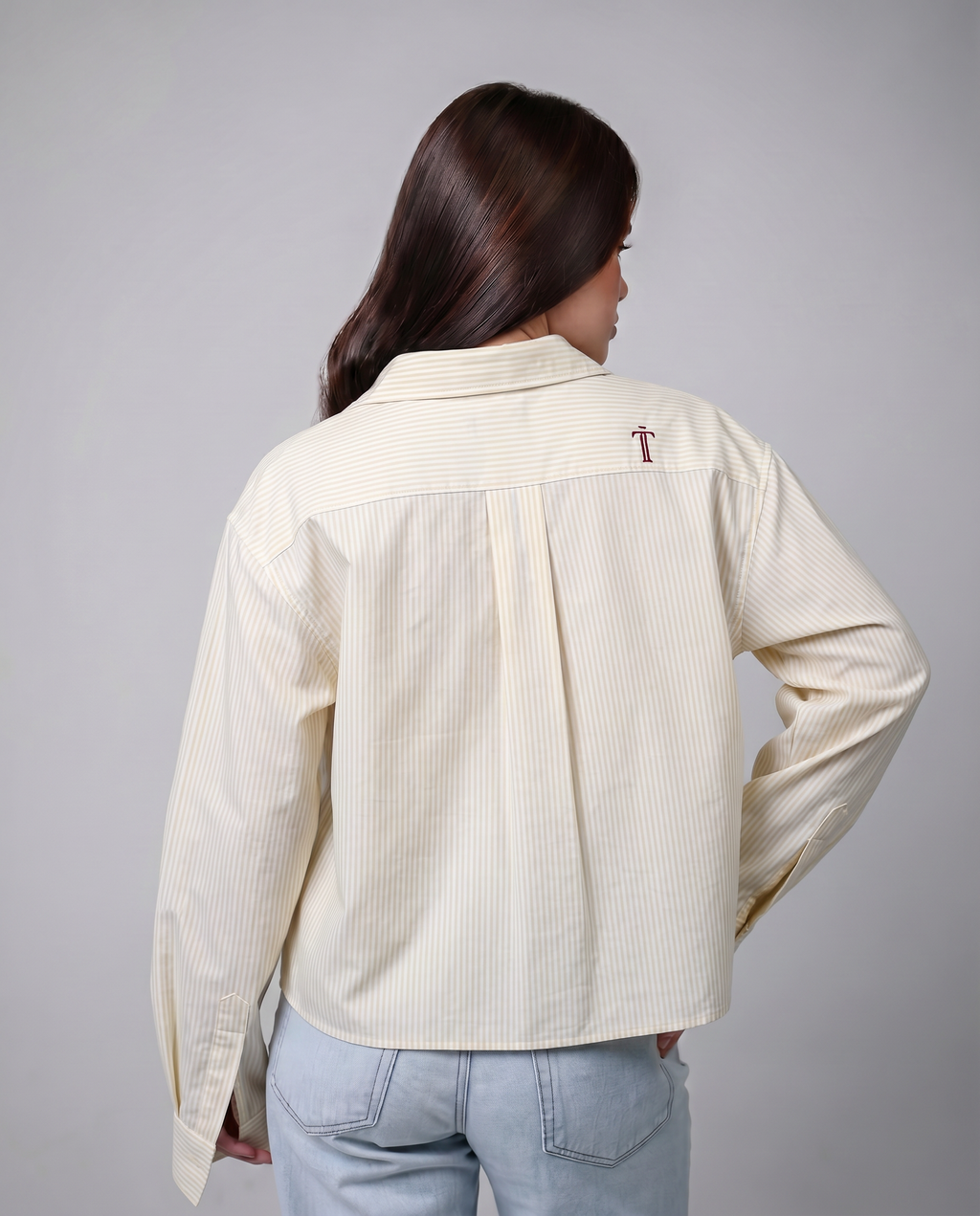 OXFORD BOXY SHIRT IN YELLOW