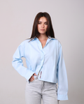 OXFORD BOXY SHIRT IN BLUE