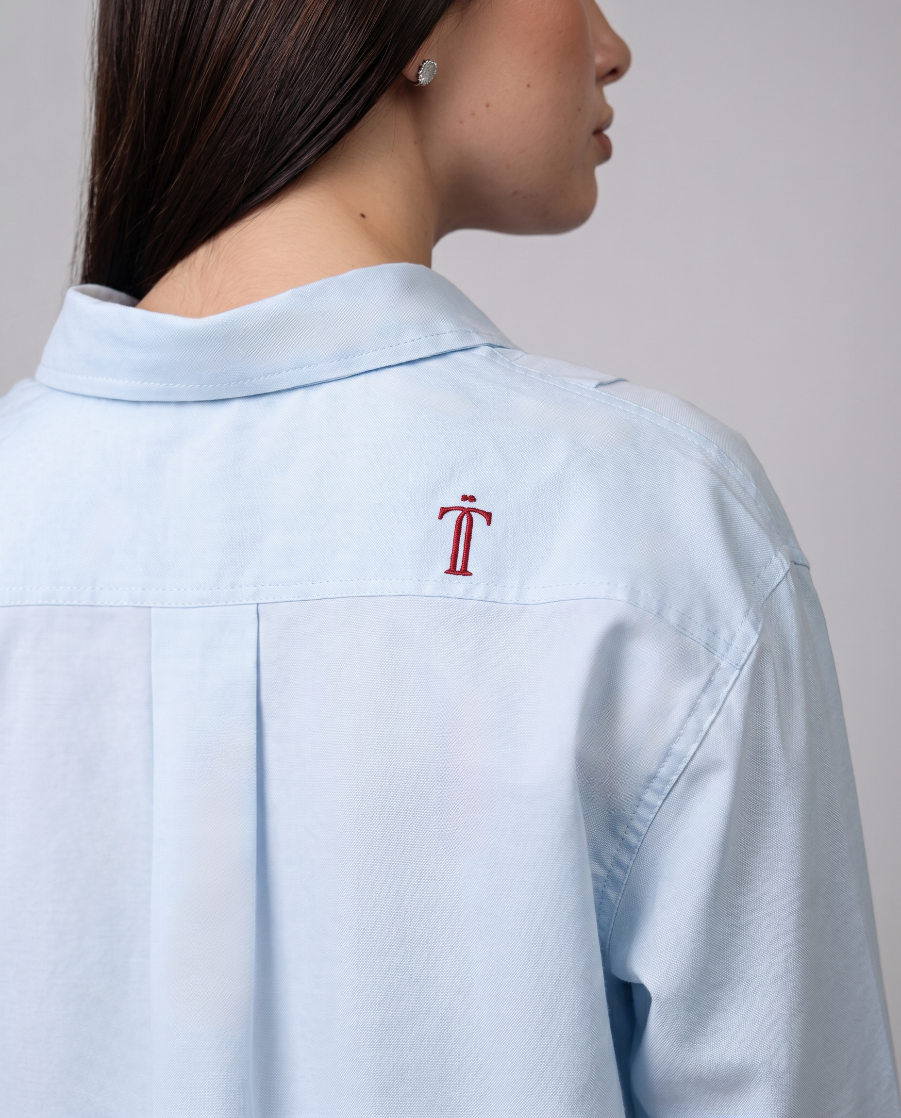 OXFORD BOXY SHIRT IN BLUE