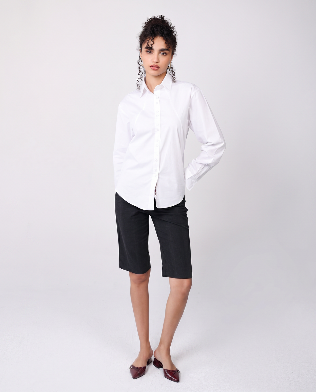 RELAXED FIT POPLIN SHIRT